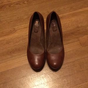 Brown Kork-Ease Wedges